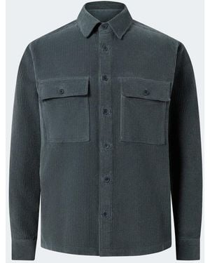 Belstaff Ravine Corduroy Overshirt - Blue