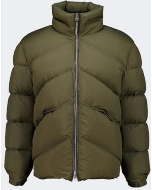 Tom Ford Microfiber Down Jacket - Green