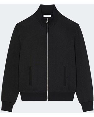 Givenchy Quilted Zipped Sweatshirt - Black