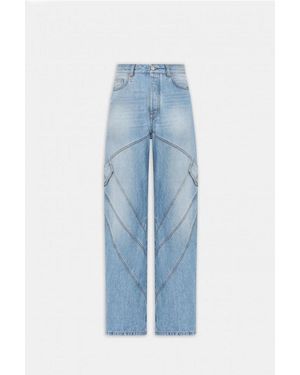 Amiri Panelled Jean - Blue