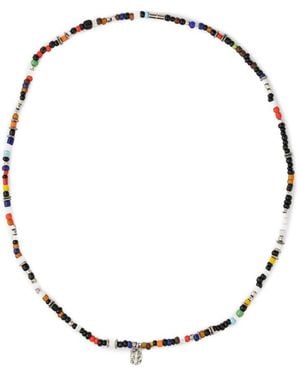 Paul Smith Necklace Artist Bead - Metallic
