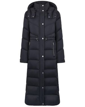 Moose Knuckles Belle Cote Long Puffer - Black