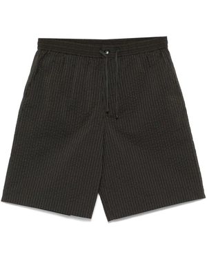 MAISON KITSUNE PARIS Elasticated Bermuda - Black