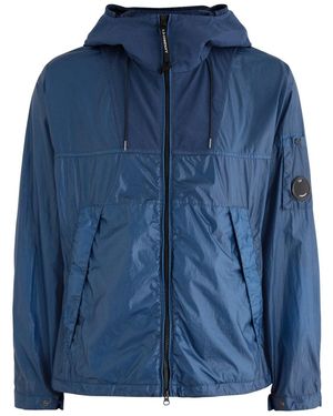 C.P. Company Cs Ii Hooded Lens Jacket - Blue