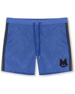 Moncler Branded Swimshorts - Blue