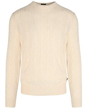 BOSS H Hetico Jumper - Natural