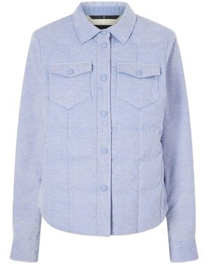 Moncler Nangy Shirt Jacket - Blue