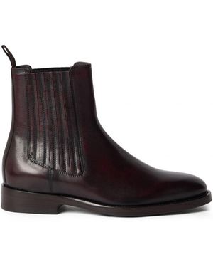 Brunello Cucinelli Leather Chelsea Boots - Brown
