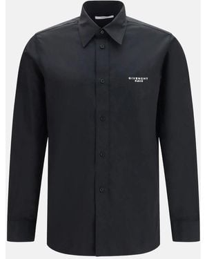 Givenchy Stamp Cotton Shirt - Blue