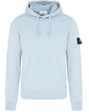 Stone Island Pull Over 6100062 Hooodie - Blue