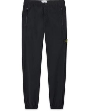 Stone Island S0375 Light Shell Trousers - Black