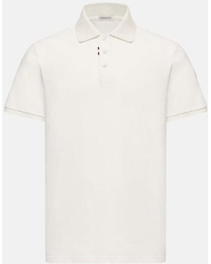 Moncler Cotton Polo Shirt - White