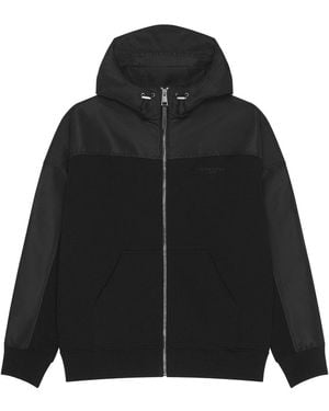 Givenchy Branded Windbreaker - Black