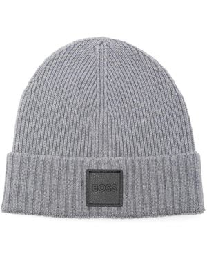 BOSS Flavio Hats - Grey