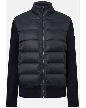 Belstaff Compound Hybrid Cardigan - Blue