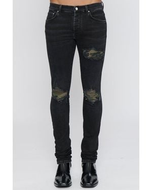 Amiri Camo Mx1 Jean - Blue