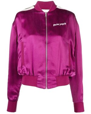 Palm Angels Zip-fastening Bomber Jacket - Pink