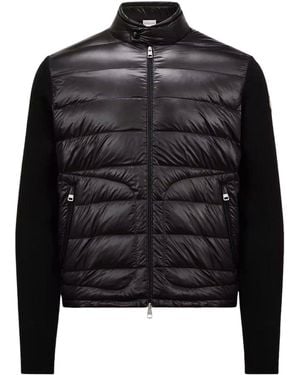 Moncler Hybrid Cardigan - Black