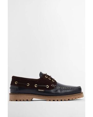 Barbour Deck Boat Shoes - White