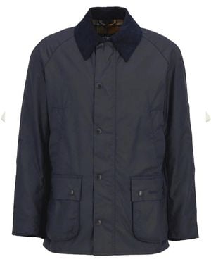 Barbour Ashby Wax Jacket - Blue