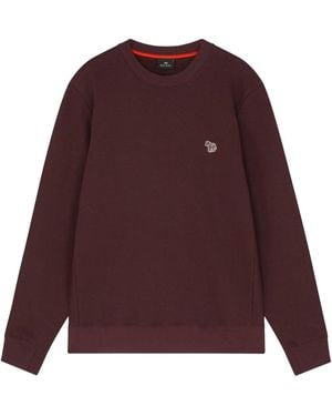 Paul Smith Ps Zebra Sweatshirt - Purple