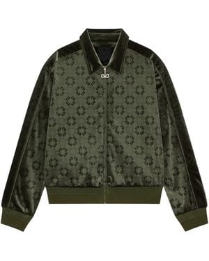 Givenchy Monogram Velvet Jacket - Green