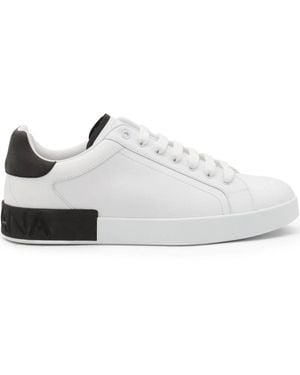 Dolce & Gabbana Portofino Trainers - White