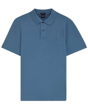 BOSS Pallas Polo Shirt - Blue