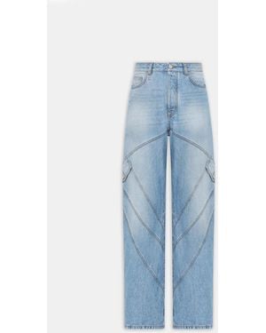 Amiri Panelled Jean - Blue