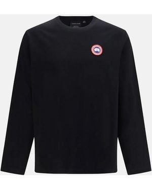 Canada Goose Vantage Ls T Shirt - Blue
