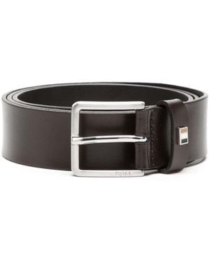 BOSS Ther Flag E Sz35 Belt - Black