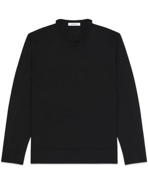 Givenchy Branded Wool Jumper - Black