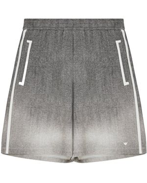 Emporio Armani Jersey Shorts - Grey