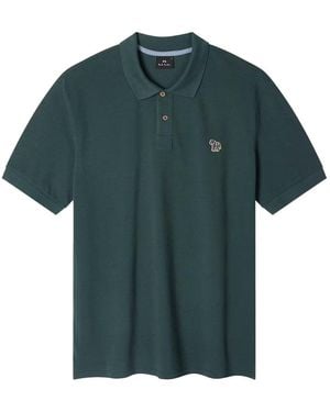 Paul Smith Ps Zebra Polo Shirt - Green
