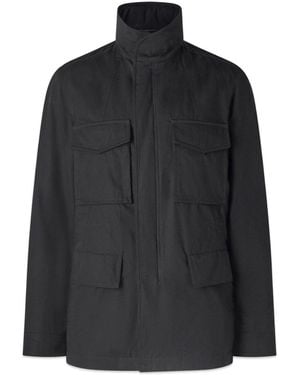 Tom Ford Cotton Silk Field Jacket - Black