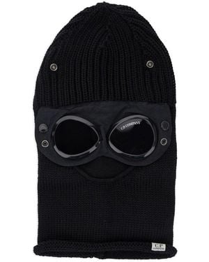 C.P. Company Merino Wool Ski Mask - Black