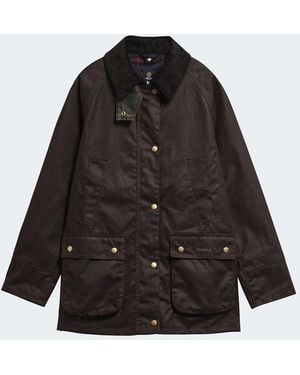Barbour Acorn Wax Jacket - Black