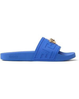 Versace Medusa Sliders - Blue