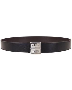 Givenchy 4G Reversible Belt - Black