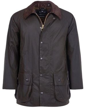 Barbour Beaufort Wax Jacket - Black