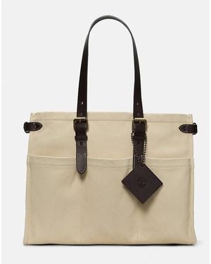Timberland Canvas Tote Bag - Natural