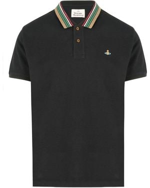 Vivienne Westwood Classic Orb Polo - Black