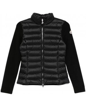 Moncler Hybrid Cardigan - Black