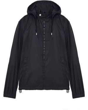 McQueen Skull Jacquard Windbreaker - Blue