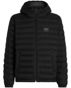 Dolce & Gabbana Plaque Down Jacket - Black