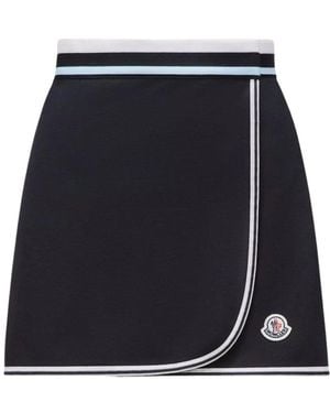Moncler Wraparound Mini Skirt - Black