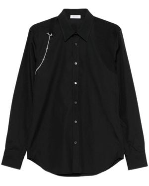 McQueen T Chain Harness Shirt - Black