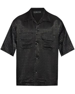 Amiri Shirt With Logo - Black