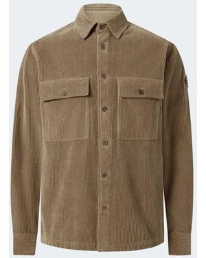 Belstaff Ravine Corduroy Overshirt - Green