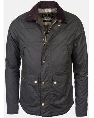 Barbour Reelin Wax Jacket - Black